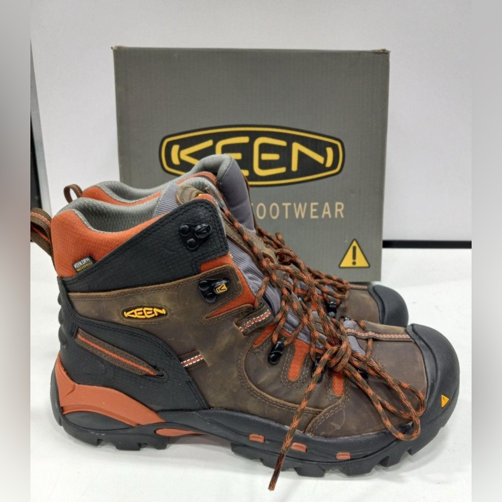 Keen Men’s Pittsburgh 6” Waterproof Boots Size 13D New in Box